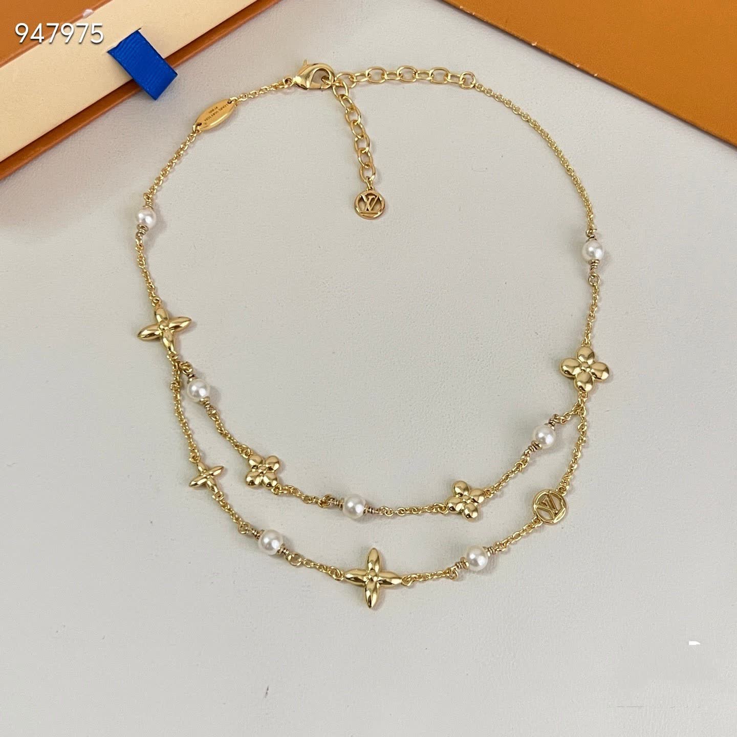 Louis Vuitton Pearl Constellations Necklace
